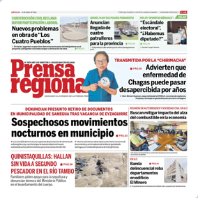 Cover of Prensa Regional