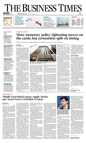 Cover of The Business Times