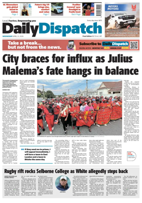 Cover of Daily Dispatch
