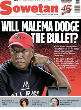 Cover of Sowetan