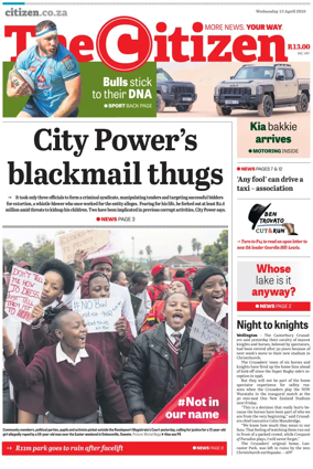 Cover of The Citizen (Gauteng)