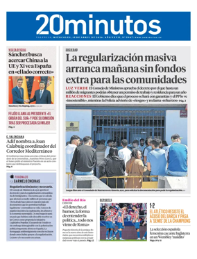 Cover of 20 Minutos Valencia