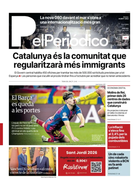 Cover of El Periodico - Catala