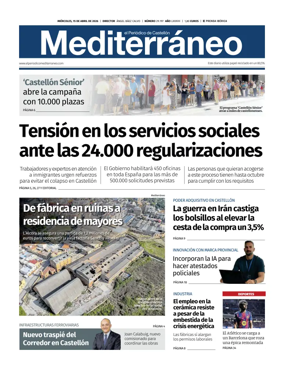 Cover of El Periodico Mediterraneo