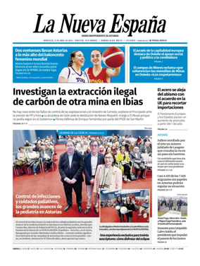 Cover of La Nueva Espana (Oviedo)