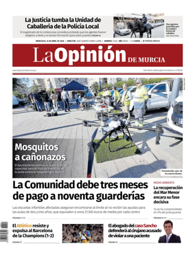 Cover of La Opinion de Murcia