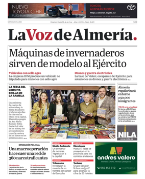 Cover of La Voz de Almeria