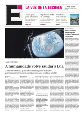 Cover of La Voz de Galicia (Carballo) - La Voz de la Escuela