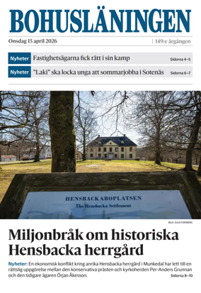 Cover of Bohuslaningen