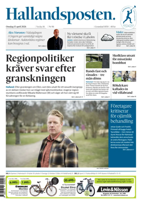 Cover of Hallandsposten