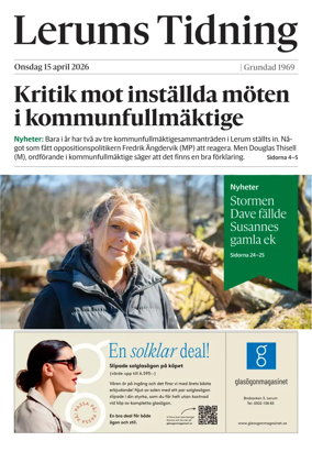 Cover of Lerums Tidning