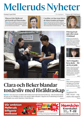 Cover of Melleruds Nyheter
