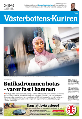 Cover of Vasterbottens-Kuriren