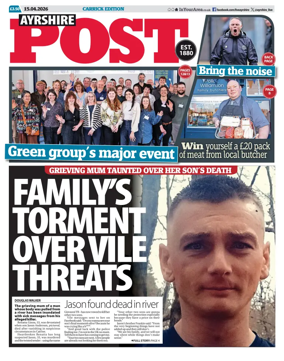 Cover of Ayrshire Post (Carrick)