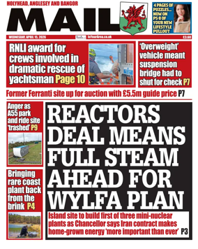 Cover of Bangor Mail