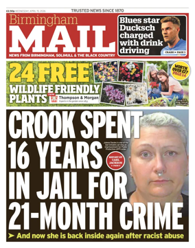 Cover of Birmingham Mail