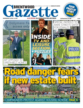 Cover of Brentwood Gazette