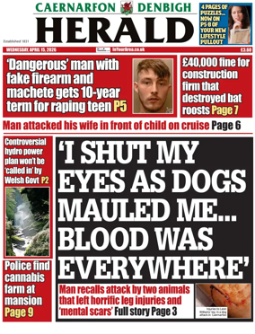 Cover of Caernarfon Herald