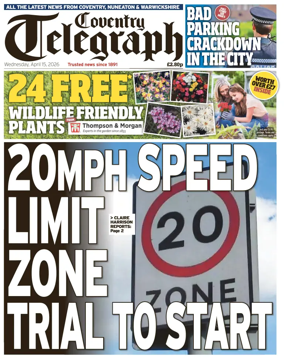 Cover of Coventry Telegraph
