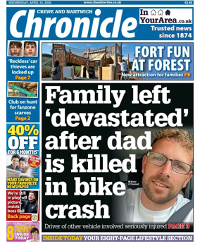 Cover of Crewe Chronicle