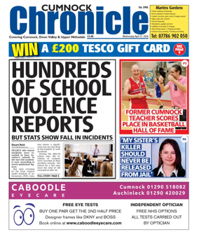 Cover of Cumnock Chronicle