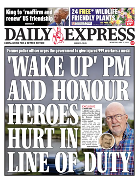 Cover of Daily Express