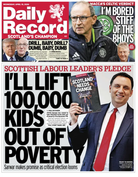 Cover of Daily Record