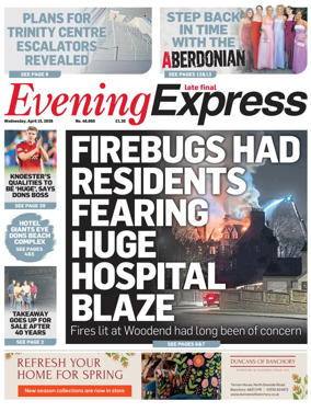 Cover of Evening Express
