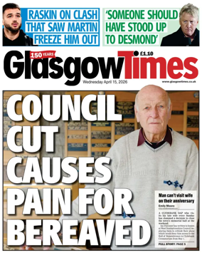 Cover of Glasgow Times