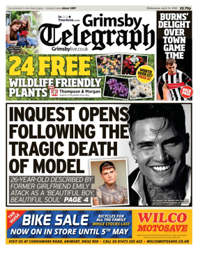 Cover of Grimsby Telegraph