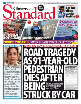 Cover of Kilmarnock Standard