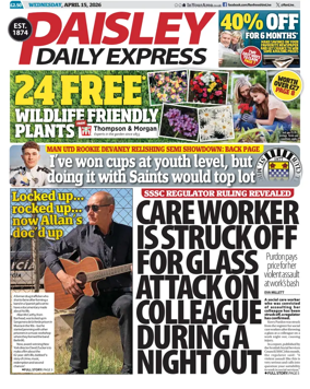 Cover of Paisley Daily Express