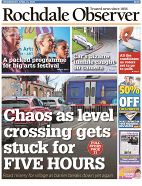 Cover of Rochdale Observer