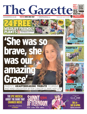 Cover of Teesside Evening Gazette