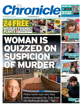 Cover of The Chronicle (South Tyneside and Durham)