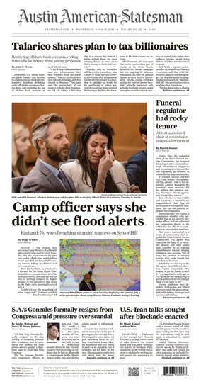 Cover of Austin American-Statesman