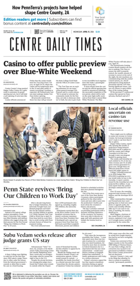 Cover of Centre Daily Times