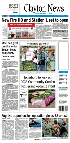 Cover of Clayton News