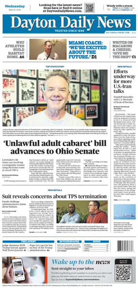 Cover of Dayton Daily News