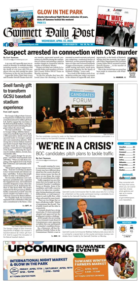 Cover of Gwinnett Daily Post