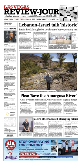 Cover of Las Vegas Review-Journal