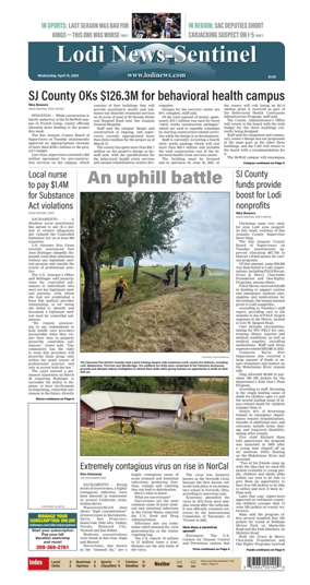 Cover of Lodi News-Sentinel