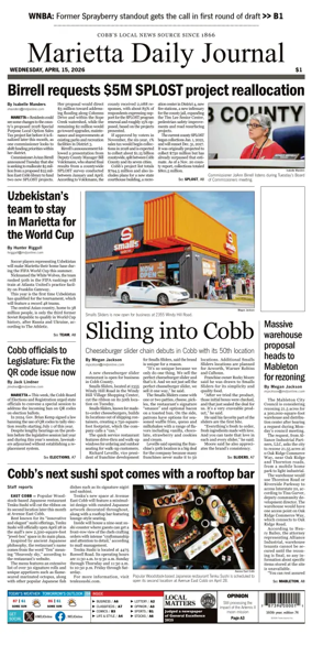 Cover of Marietta Daily Journal