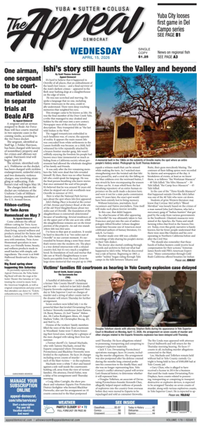 Cover of Marysville Appeal-Democrat