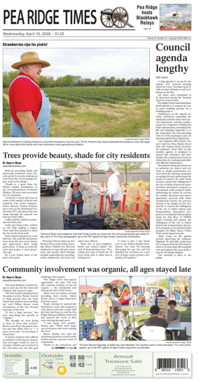 Cover of Pea Ridge Times