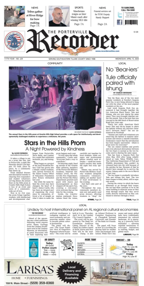 Cover of Porterville Recorder