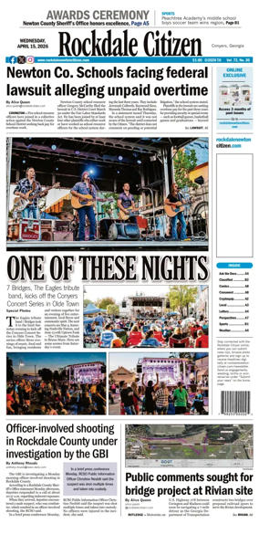 Cover of Rockdale Citiizen