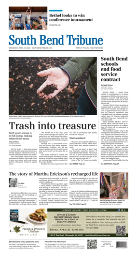 Cover of South Bend Tribune