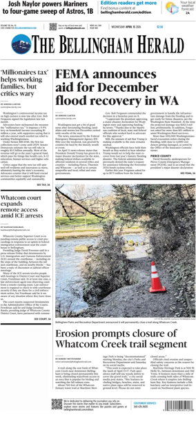 Cover of The Bellingham Herald