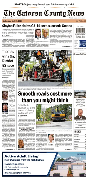 Cover of The Catoosa County News